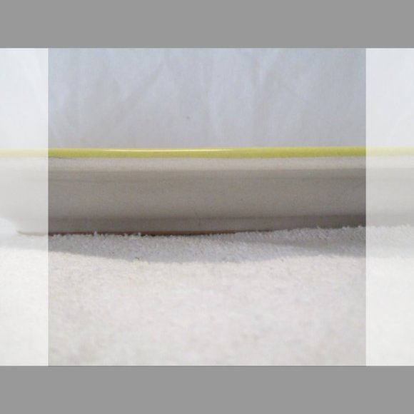 Vtg Italian Ceramica Nova Deruta Serving Platter Decorated--Decal & Hand Painted - Picture 8 of 11